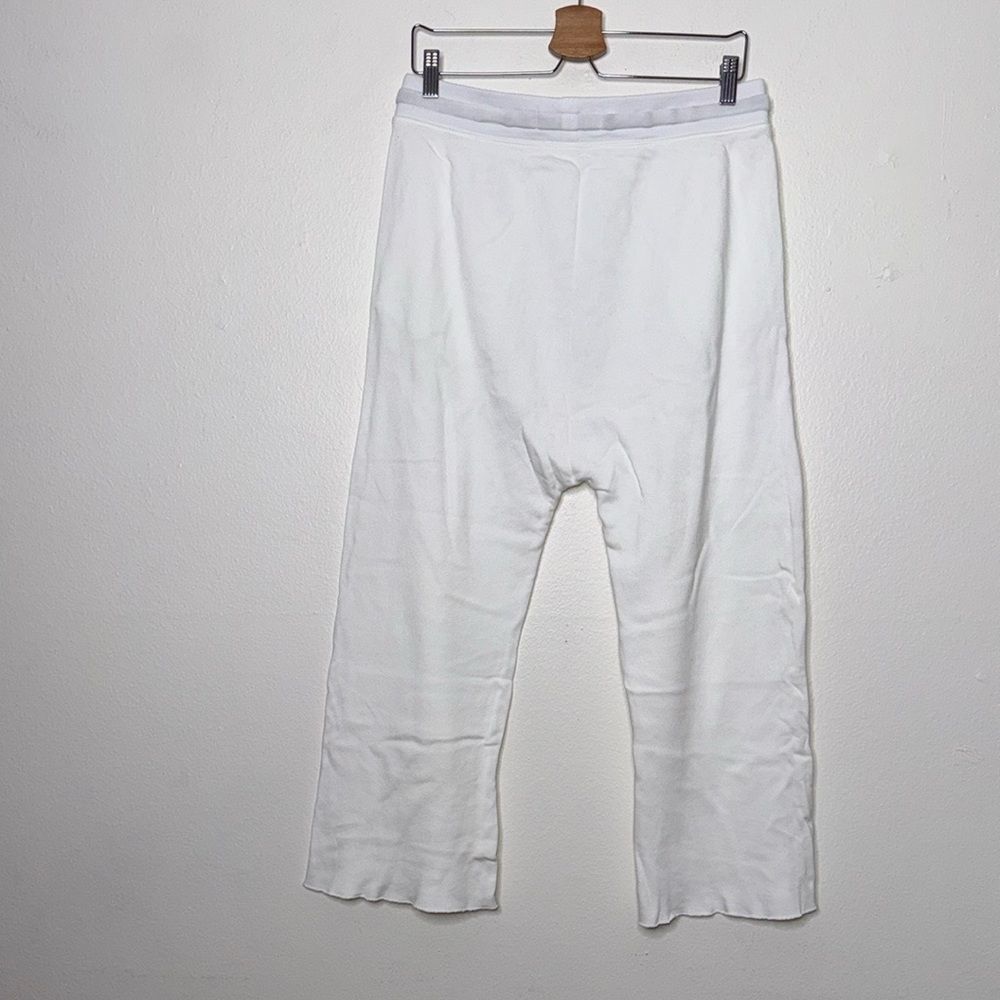 Sol Angeles White Americana Harem Sweat Pants Size Medium - Picture 6 of 8